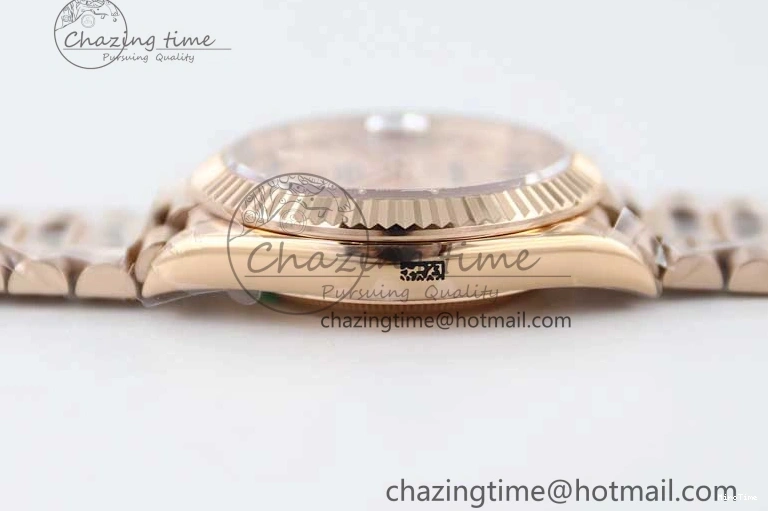 MiroTime 1230 AllSeason Day Date 40mm RG 904L Steel TWF 1:1 Best Edition RG Crystal Dial on RG Bracelet A 2350